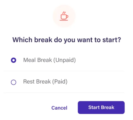 Picture of the break compliance feature. Deputy review 2024 pros cons pricing and more Picture of the break compliance feature. Deputy review 2024 pros cons pricing and more