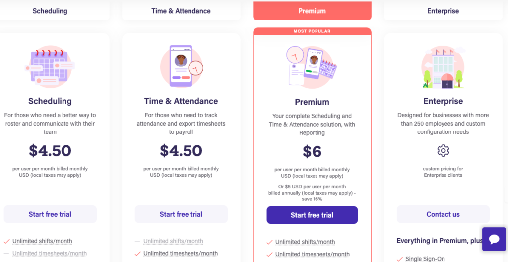 Picture of the different pricing plans of Deputy. Deputy software review 2024 Picture of the different pricing plans of Deputy. Deputy software review 2024
